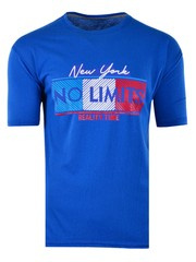 KOSZULKA T-SHIRT NO LIMITS NIEBIESKA DUŻA