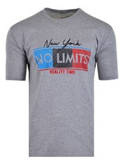 KOSZULKA T-SHIRT NO LIMITS MELANŻ DUŻA