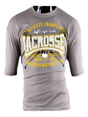 KOSZULKA T-SHIRT LACROSSE BEŻOWA  DUŻA